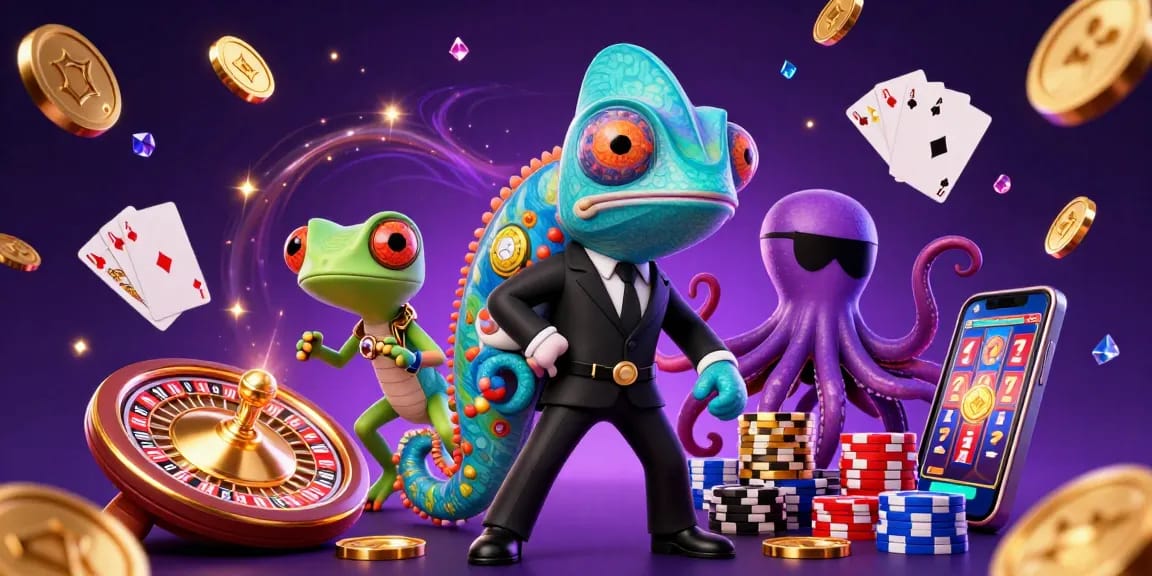 Experience the thrill of iwin casino with vibrant characters and gold treasures.