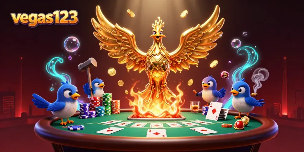 Gambarkan aksi di Vegas123 saat phoenix emas mendatangkan kemenangan dengan koin berkilauan.