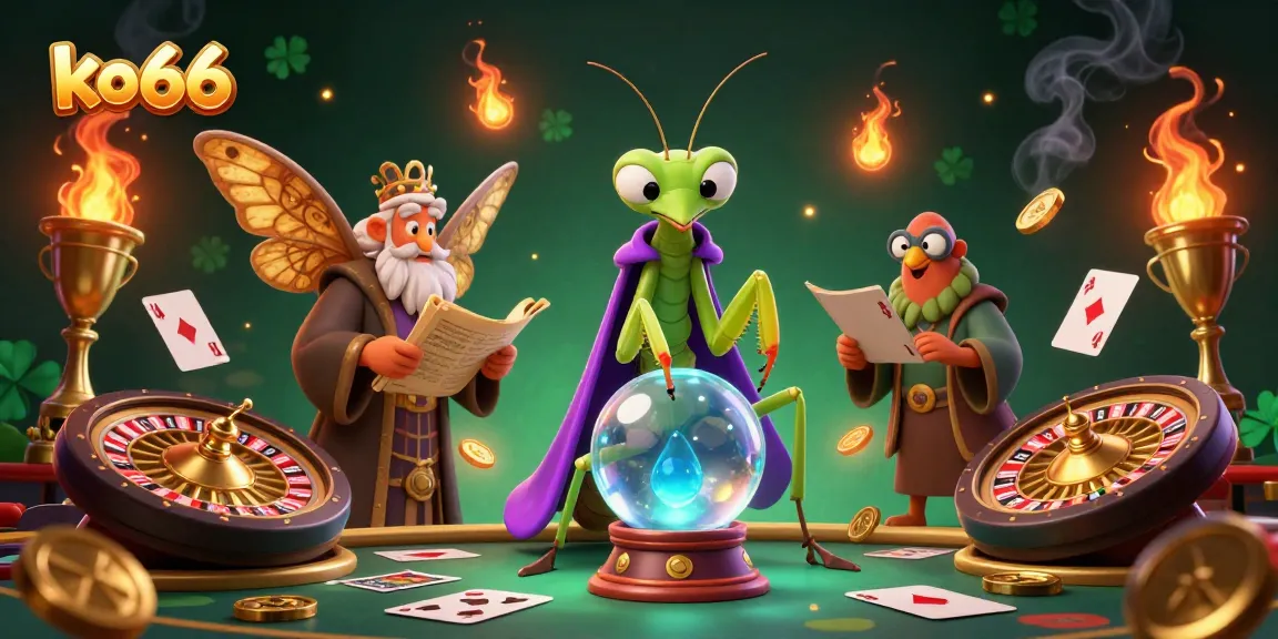 Engage with ko66's exciting live casino adventures, featuring vibrant characters and dynamic games.