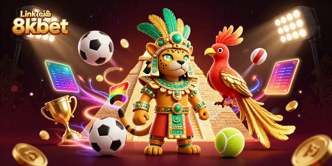 Engage with the excitement at Link vào 8kbet featuring dynamic sports elements and vibrant casino visuals.