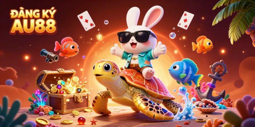 Engage in ĐĂNG KÝ AU88 to experience thrilling underwater adventures and games.