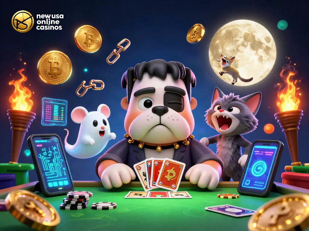 Experience the thrill of new usa online casinos with engaging characters and rich casino elements.