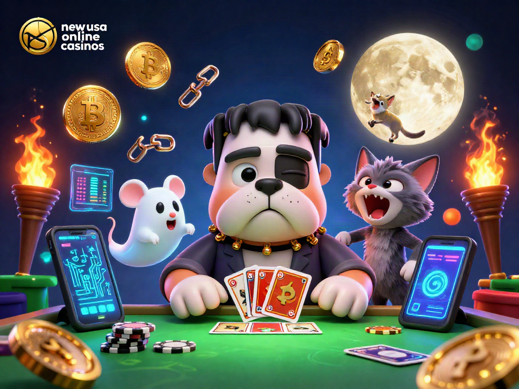 Experience the thrill of new usa online casinos with engaging characters and rich casino elements.