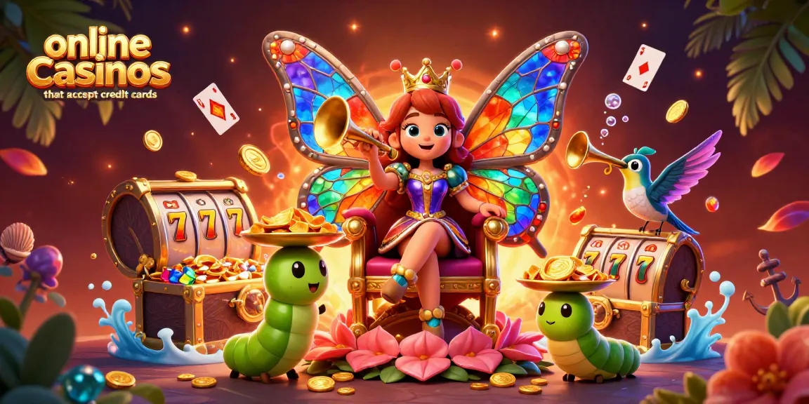 Experience the excitement of online casinos that accept credit cards with vibrant gaming visuals and rich illustrations